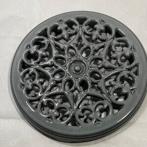 Staub Black Cast Iron Trivet